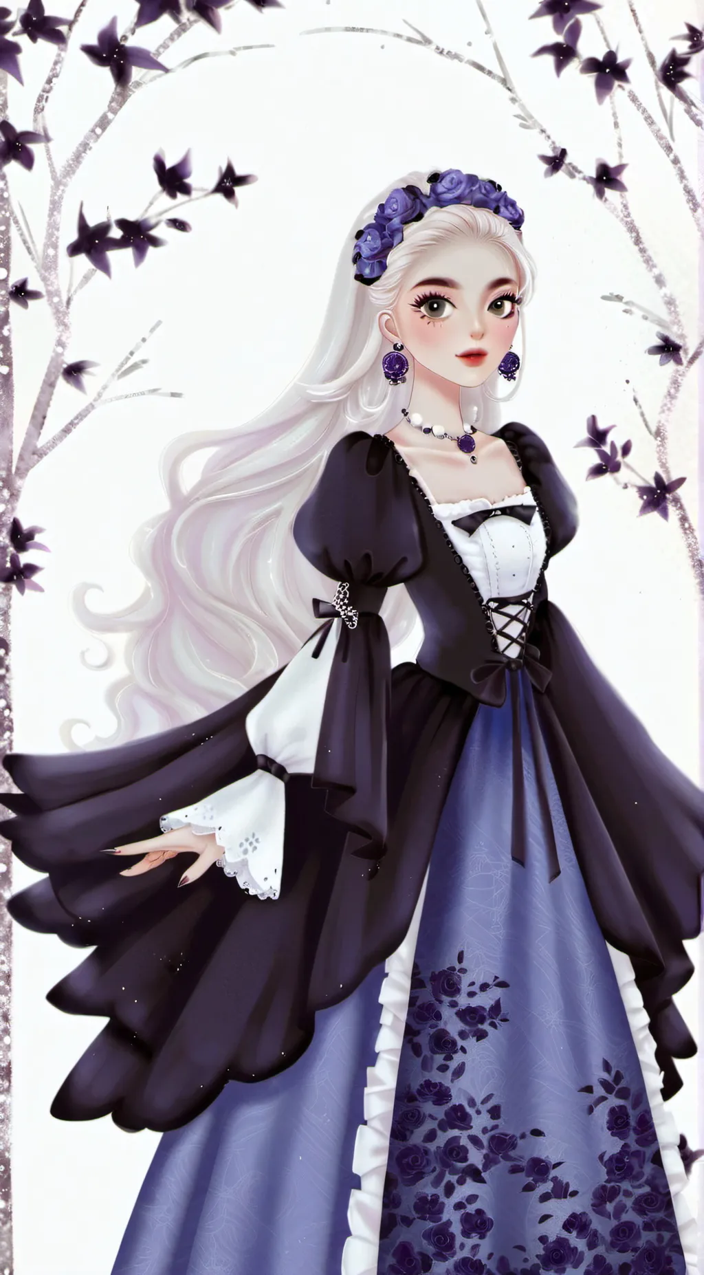 ai character: nyna background