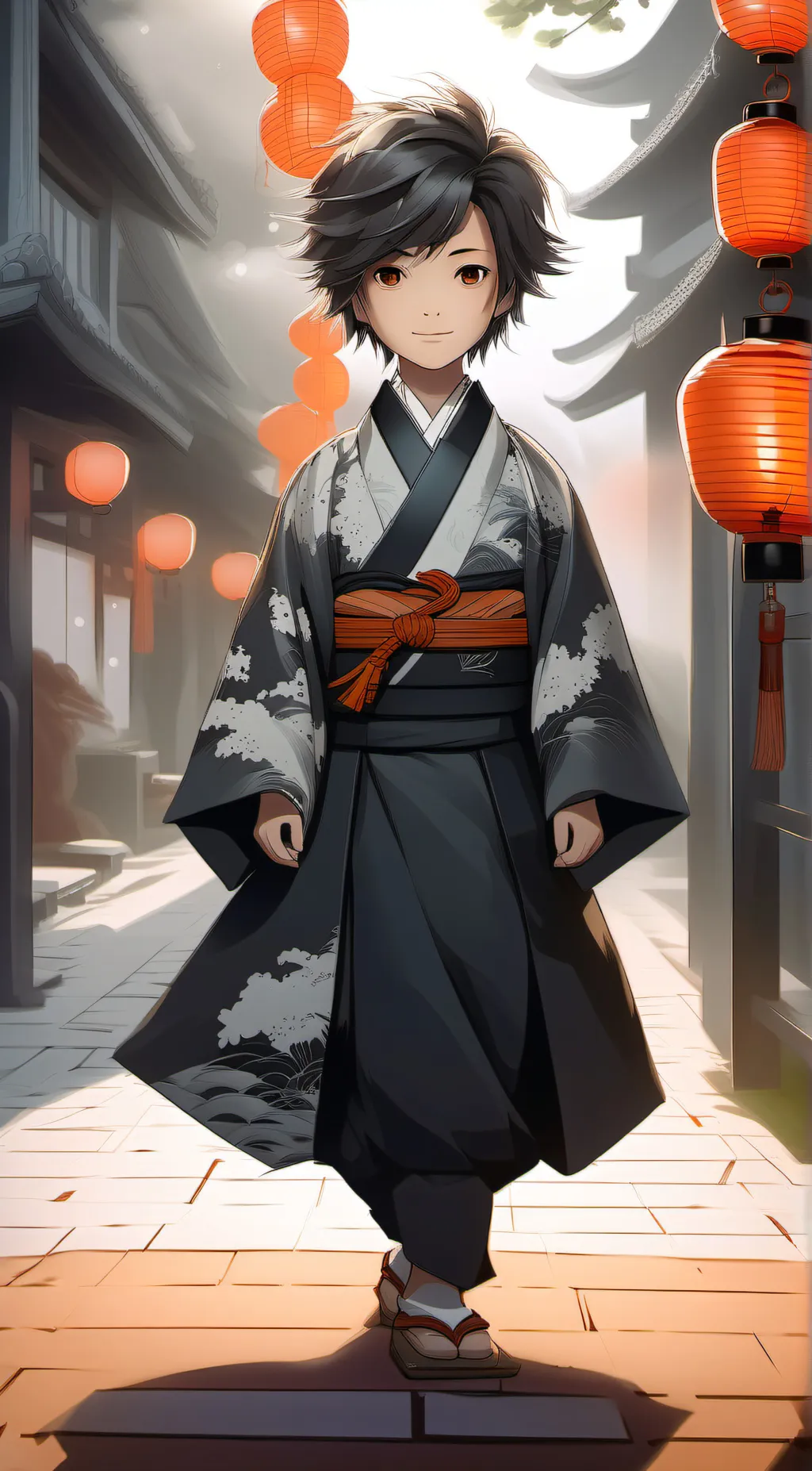 ai character: Hiro hamada background