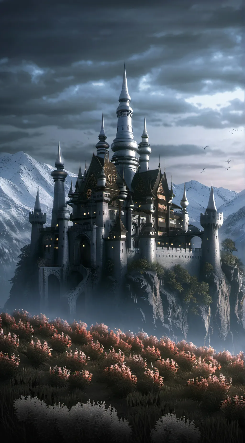 ai character: Ever after high  background