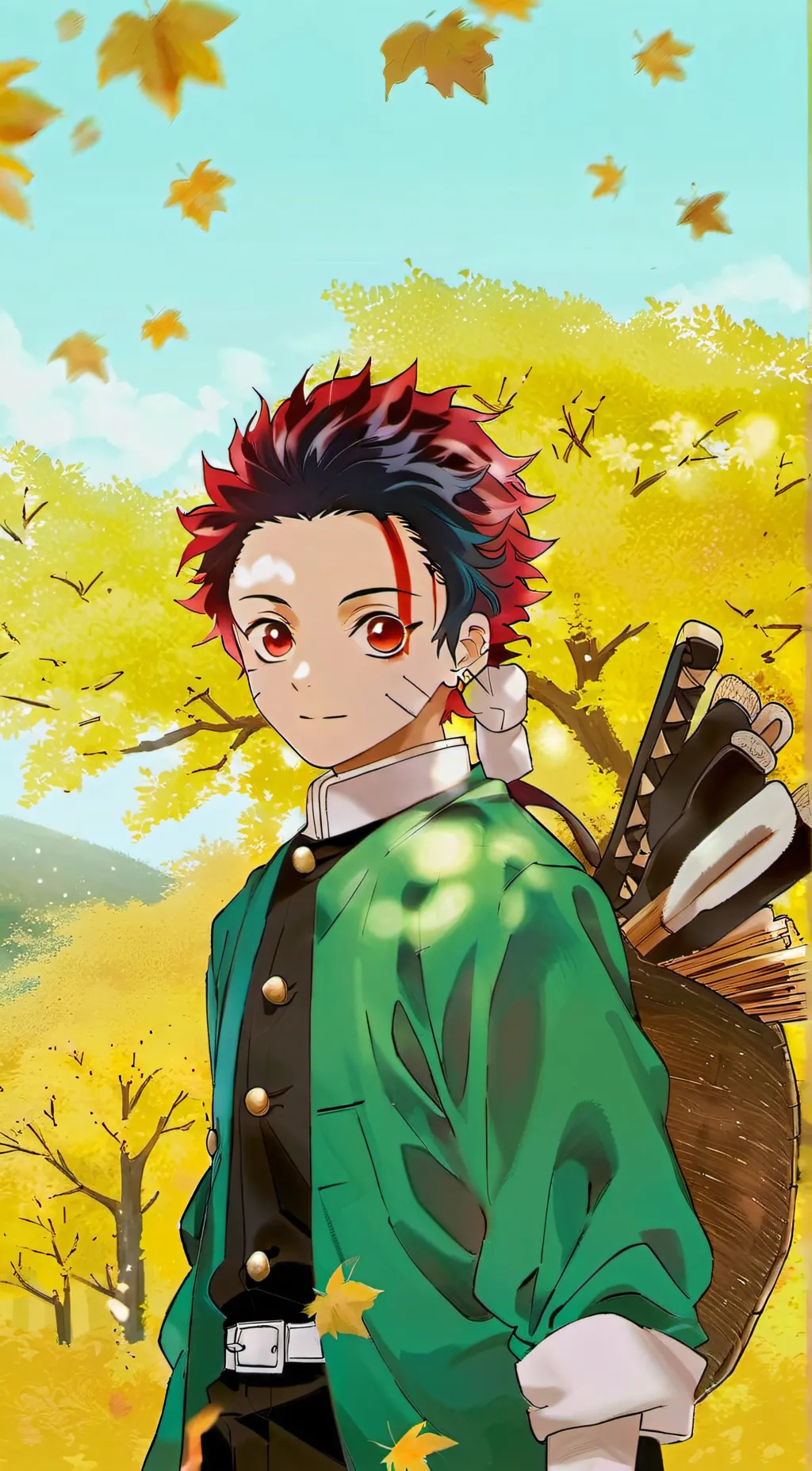 ai character: Demon slayer background