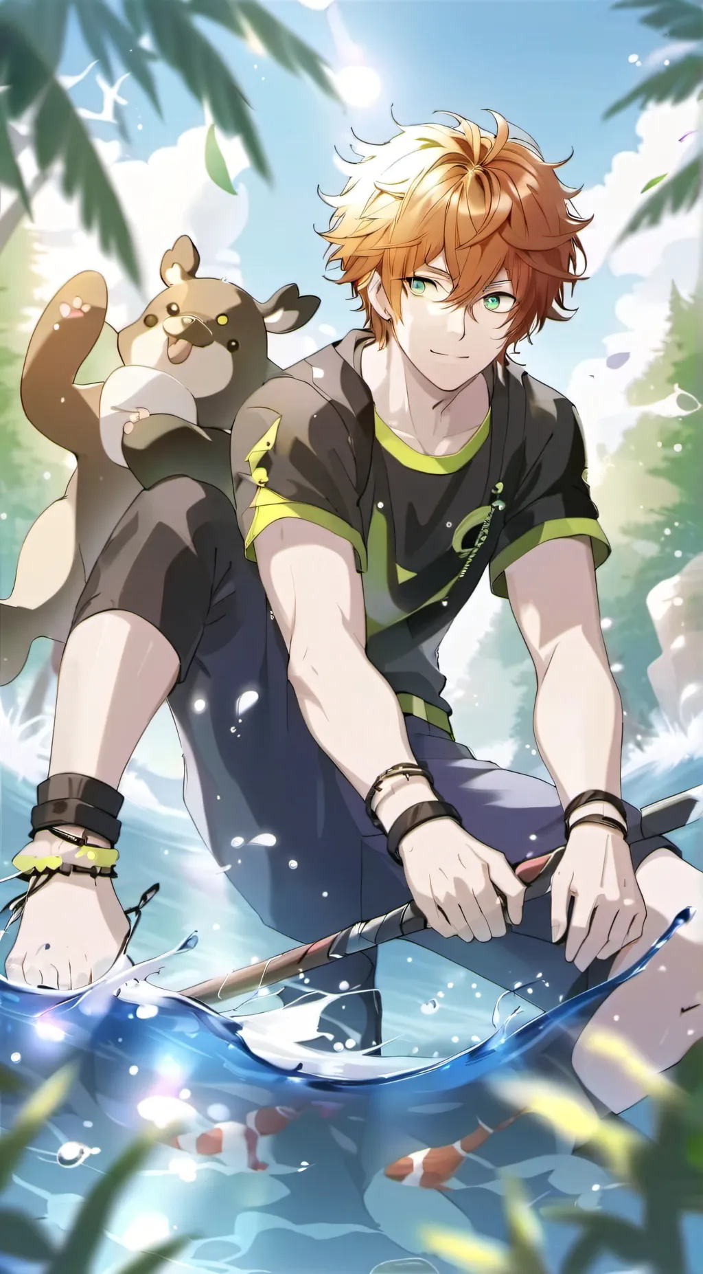 ai character: Ajax background