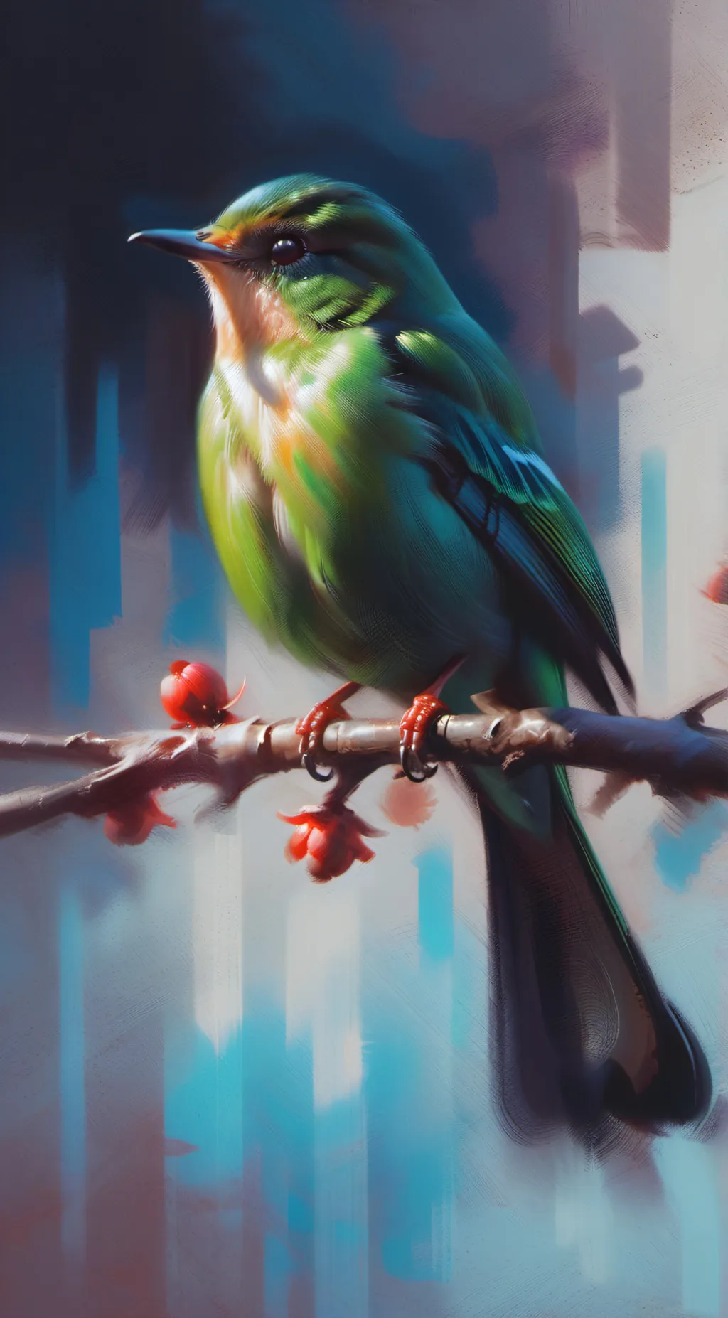 ai character: Duolingo  background