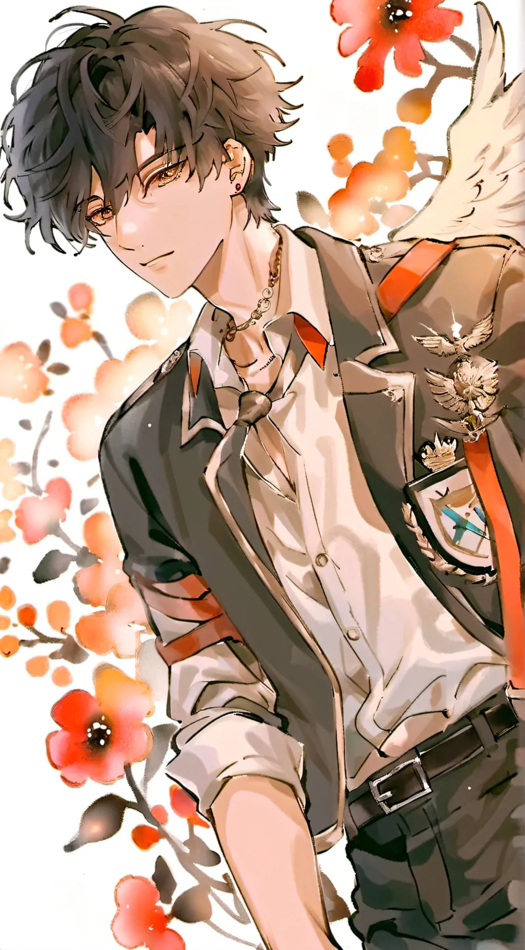 ai character: Patrick  background