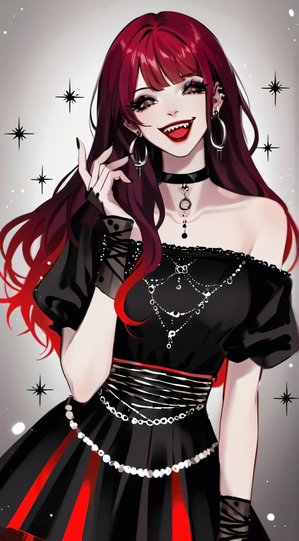 ai character: Raven ~Vampire bsf background