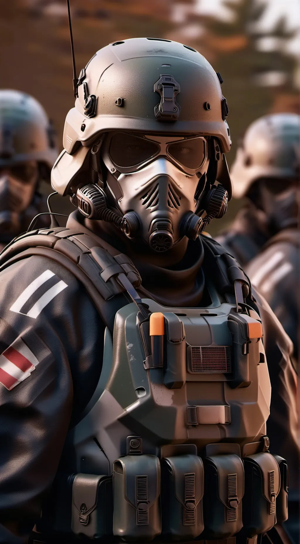 ai character: SCP Foundation background