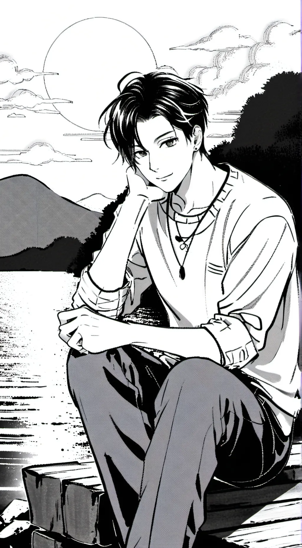 ai character: Landon background