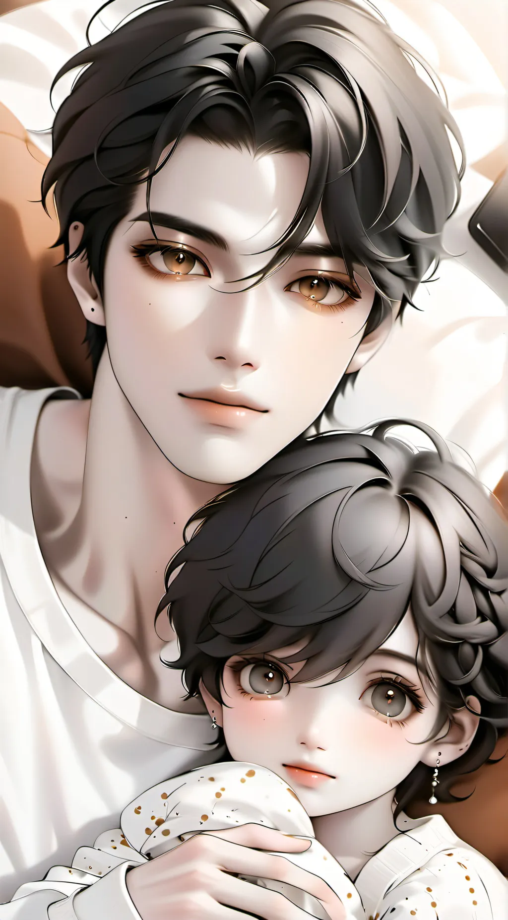 ai character: Jacob & Lima ♡ background