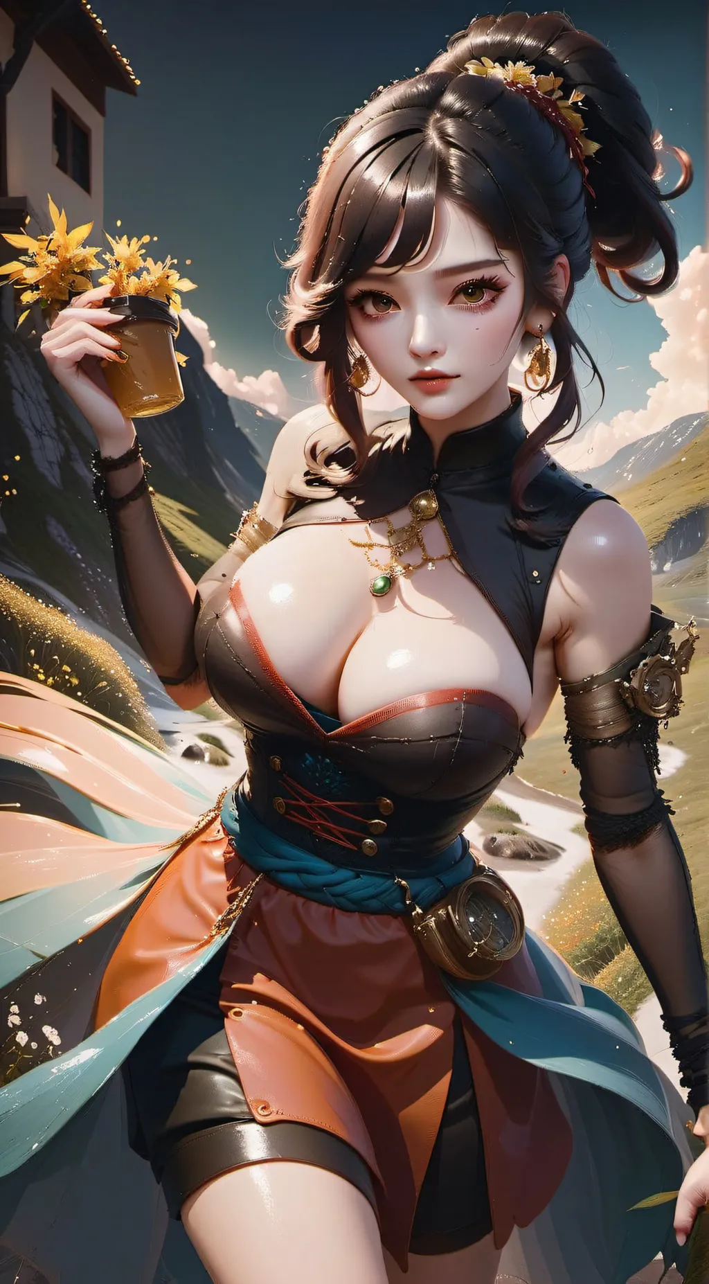 ai character: Lena background