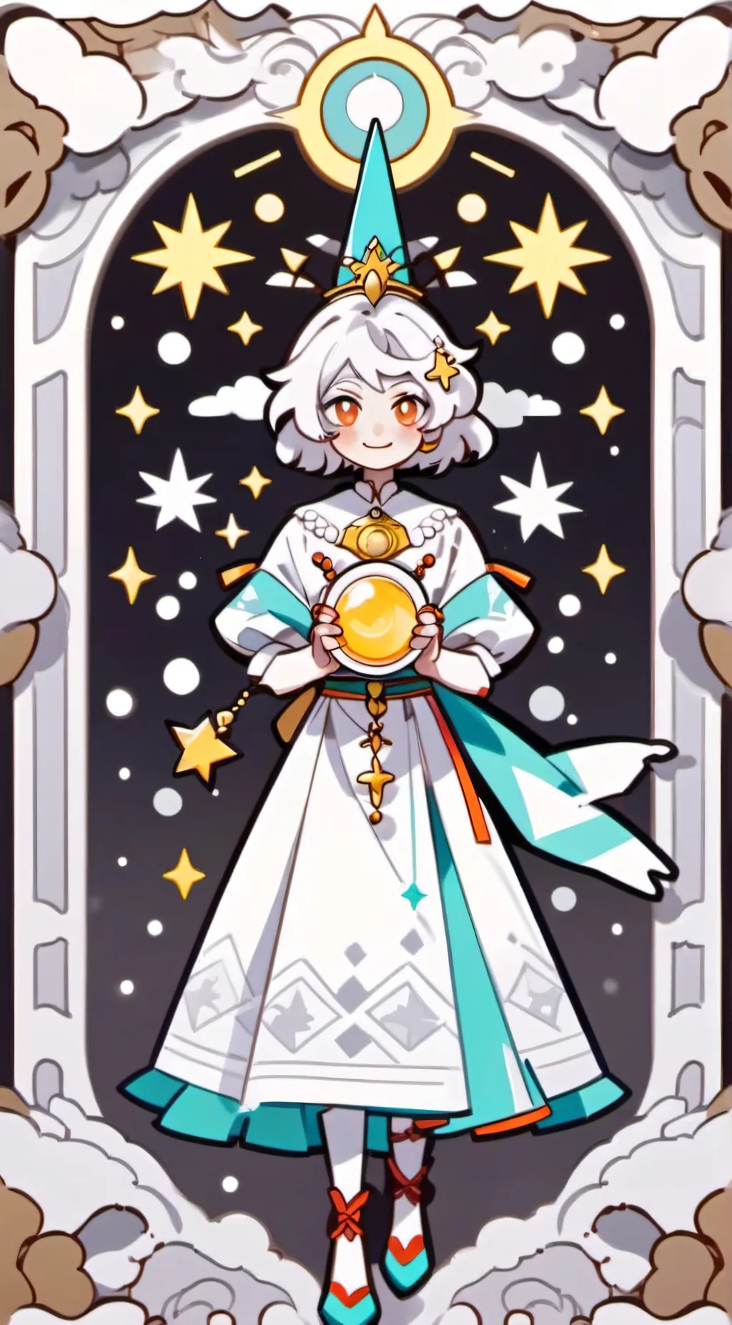 ai character: Moondrop & Sundrop background