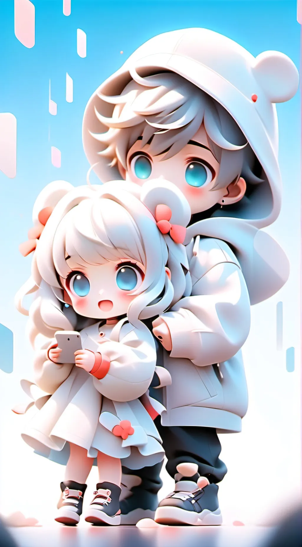 ai character: Luna background