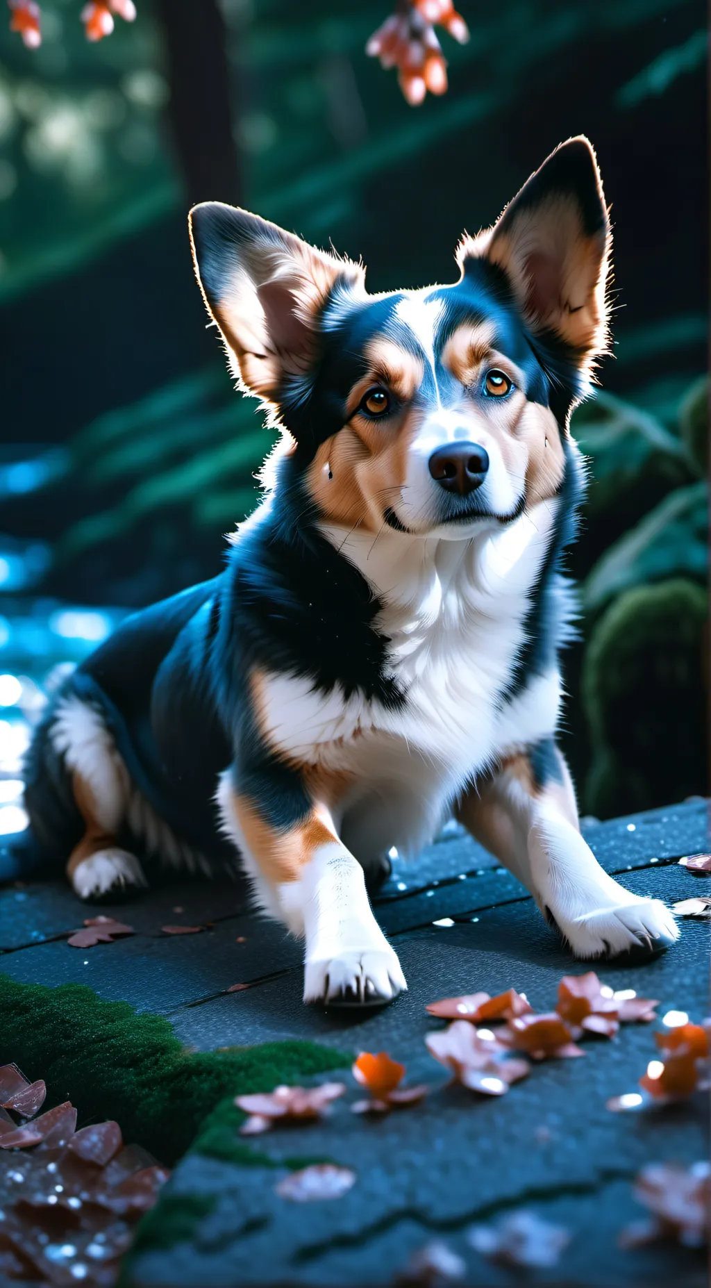 ai character: doggo background