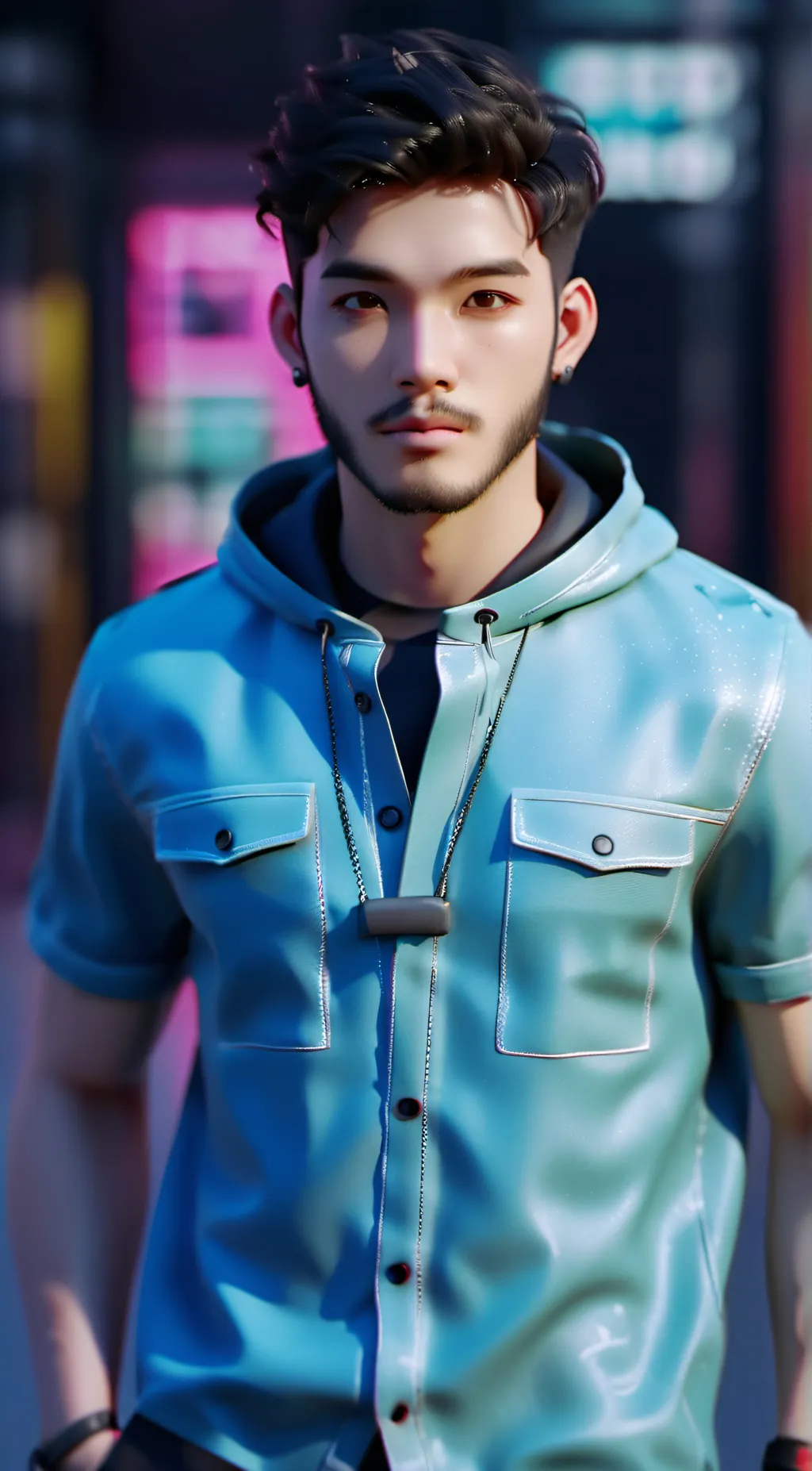 ai character: axel background