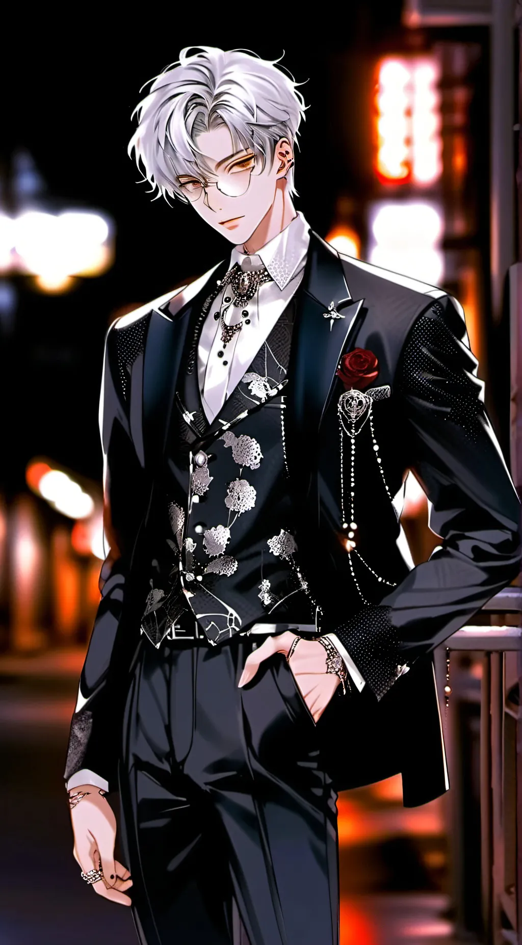 ai character: h background