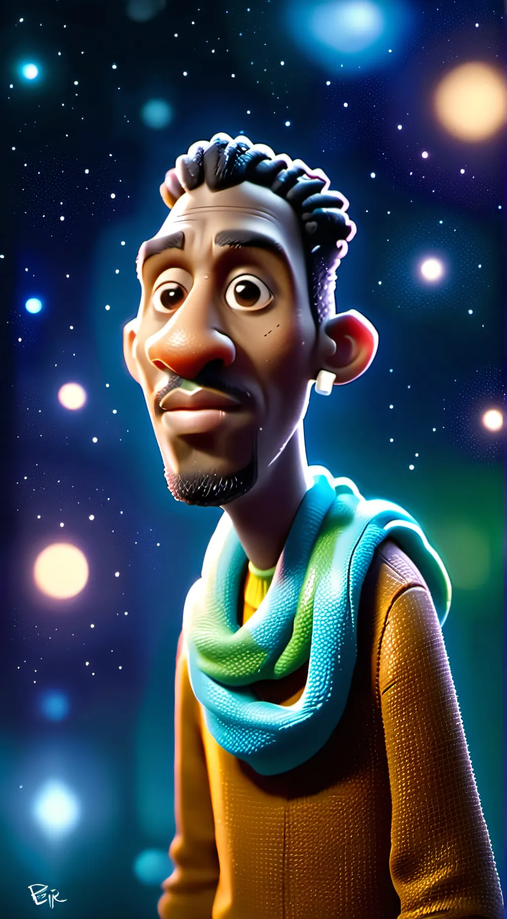 ai character: HELP background