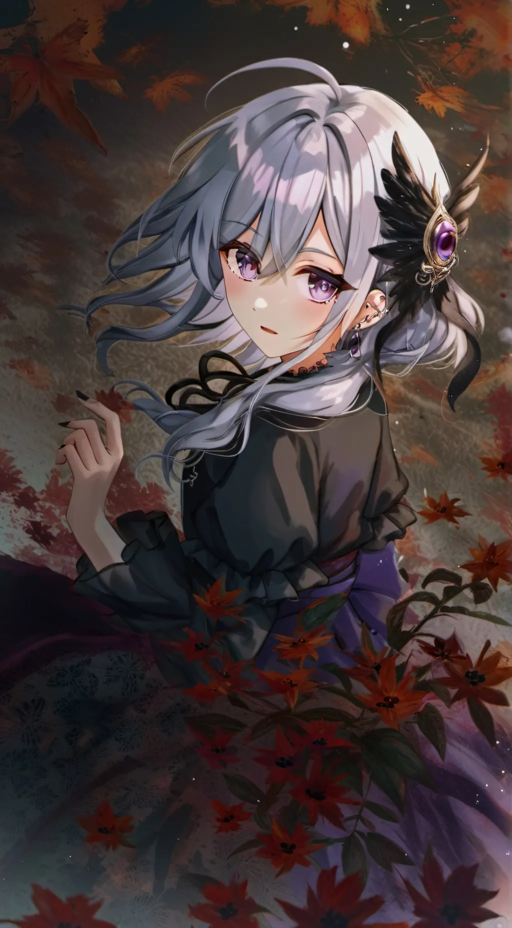 ai character: luna background