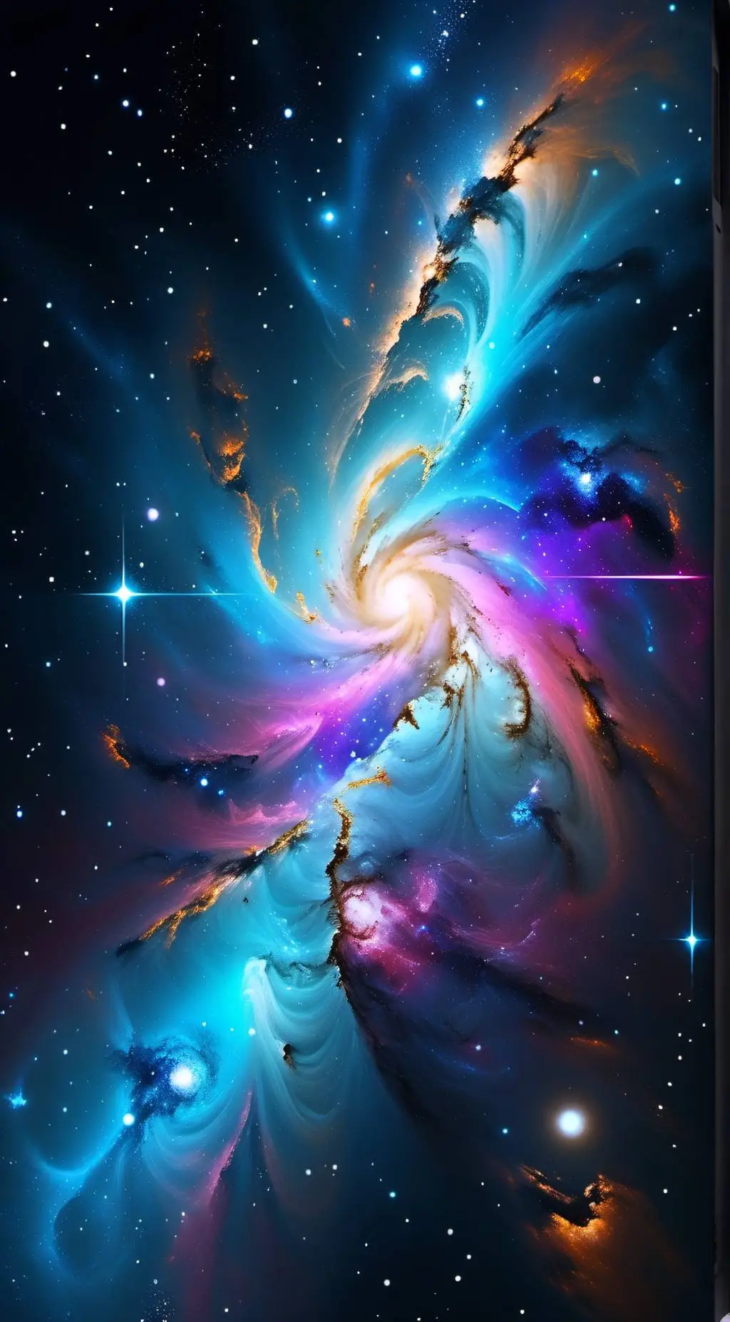 ai character: ethereal workshop  background