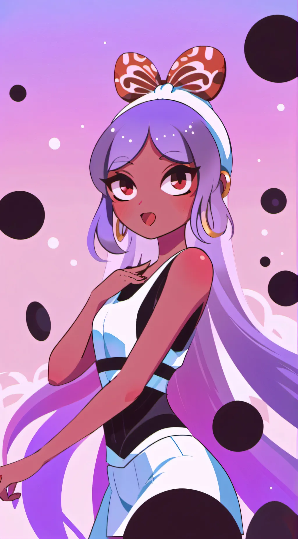 ai character: Lexy background