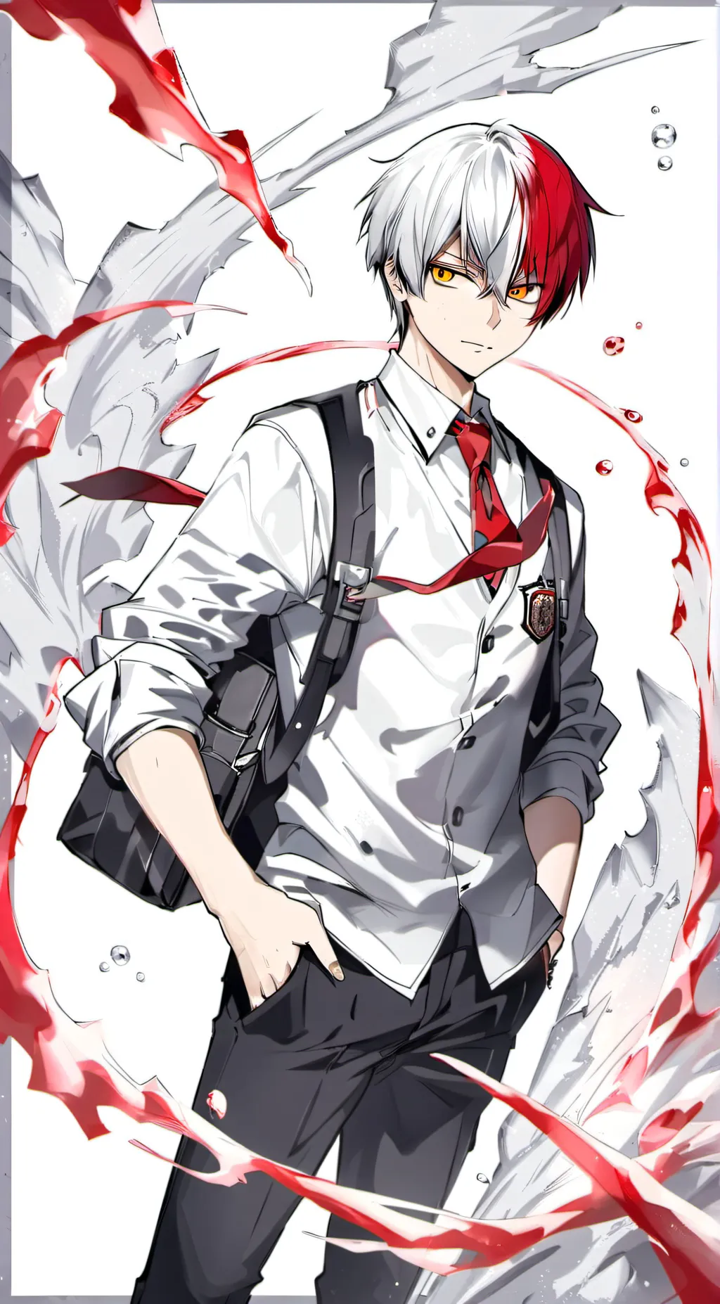 ai character: Shoto background