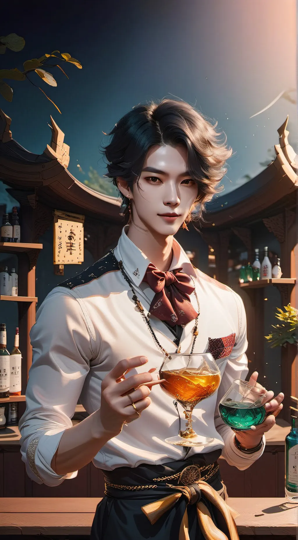 ai character: Daekong background