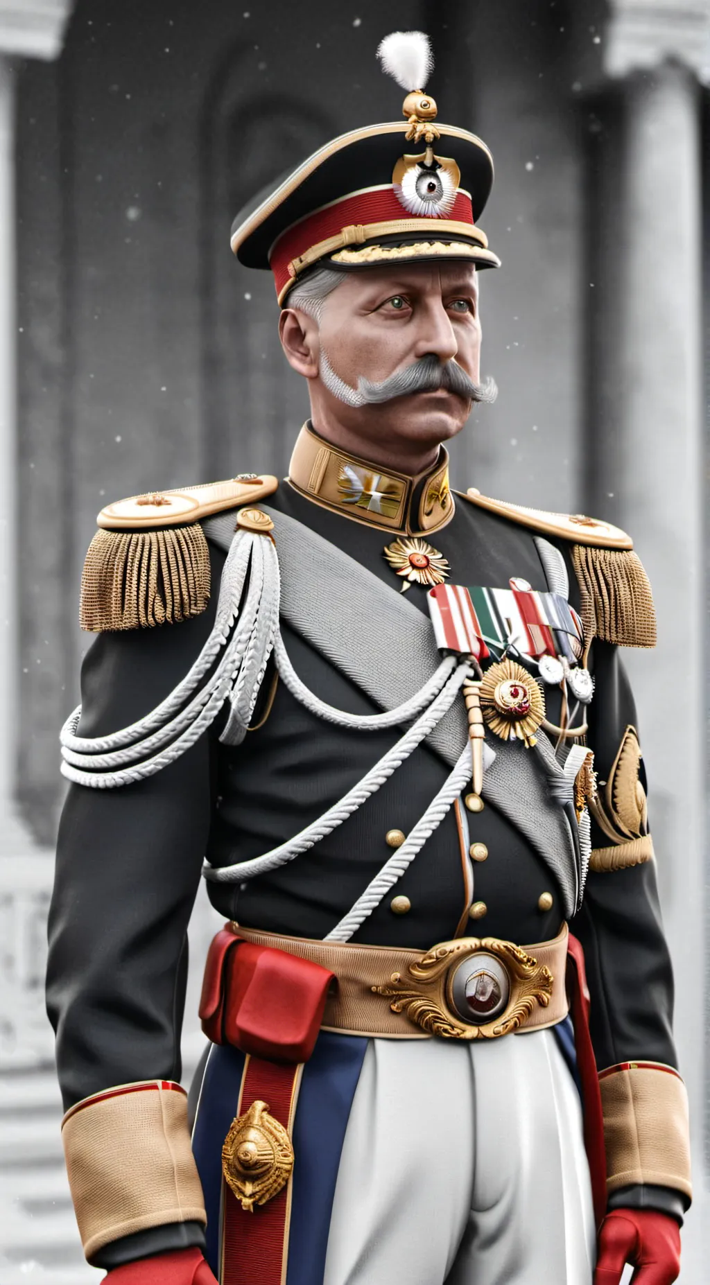 ai character: Kaiser Wilhelm II background