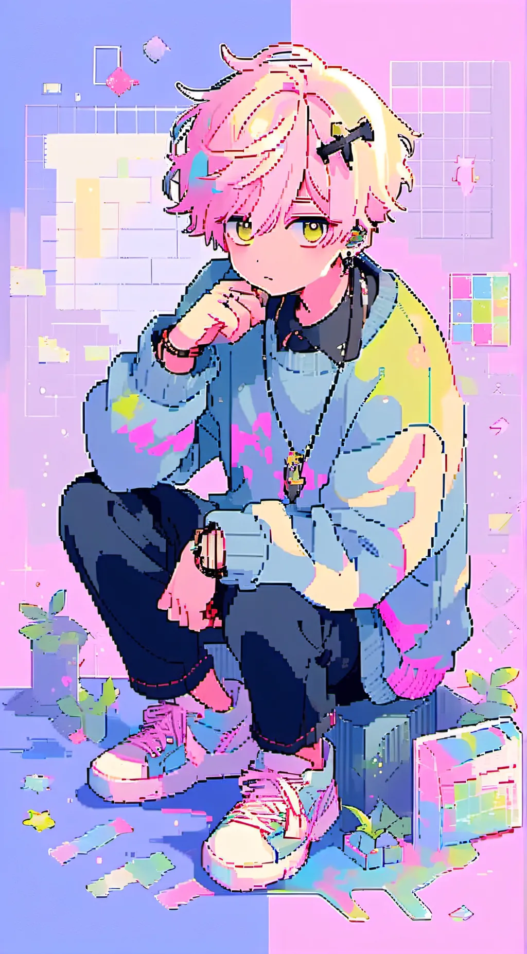 ai character: ~💟 Araki 💟~ background