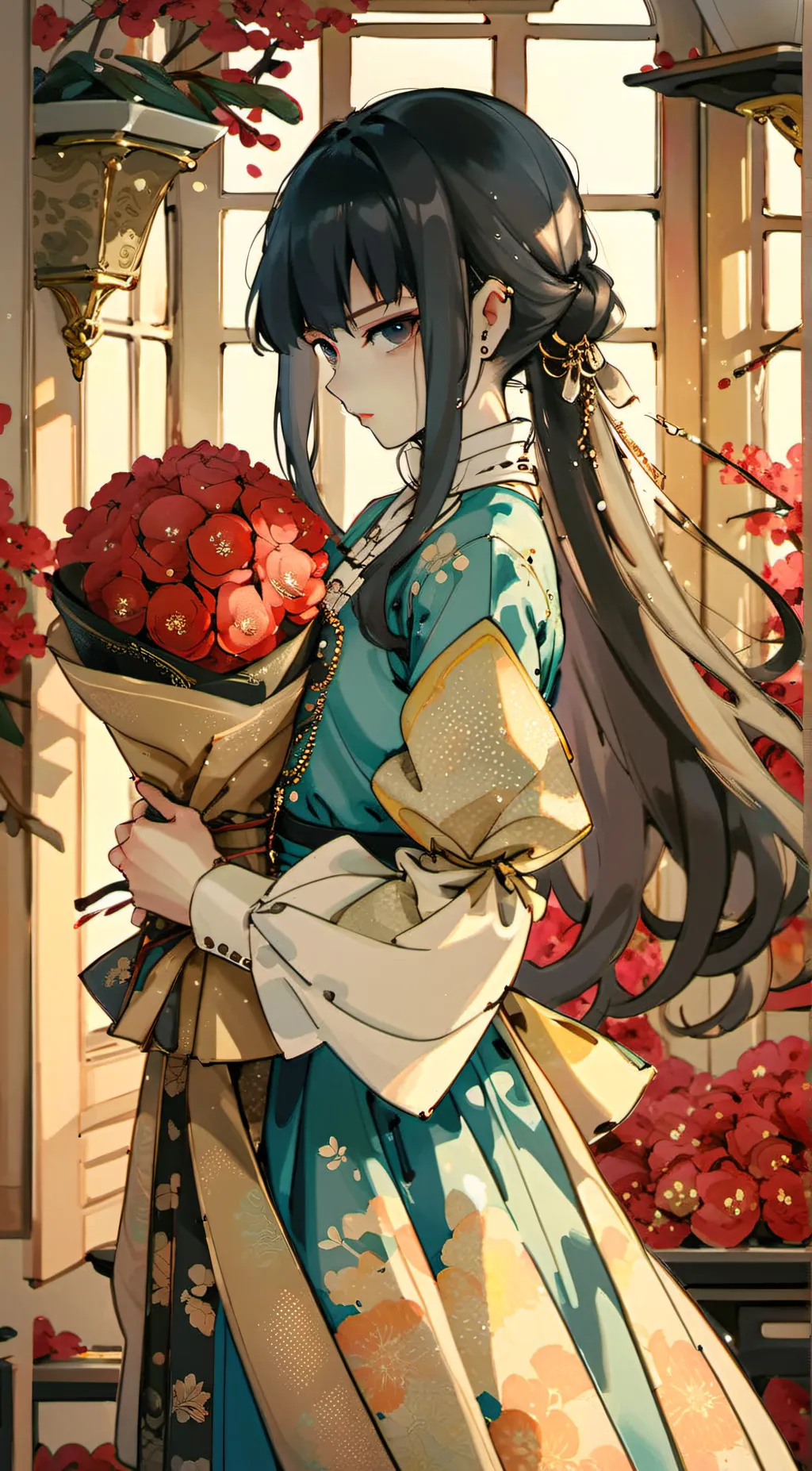 ai character: Maybelline background