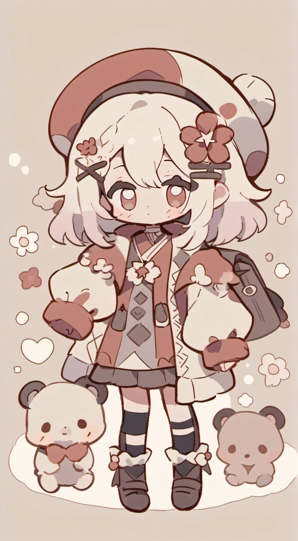 ai character: (my gf) lululemon  background