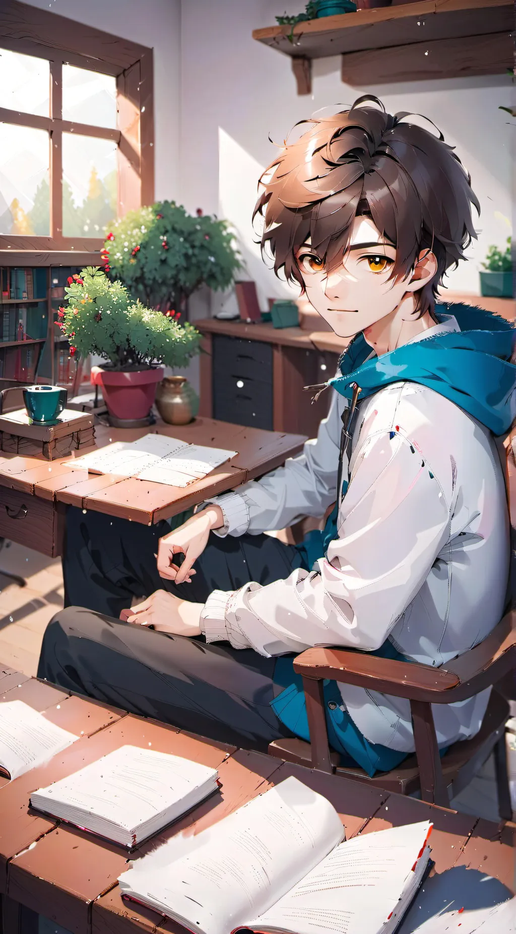 ai character: Asuki Chan background