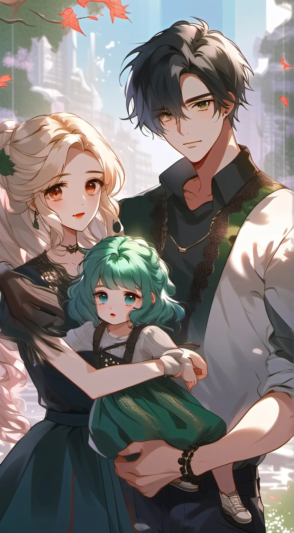 ai character: Family  background