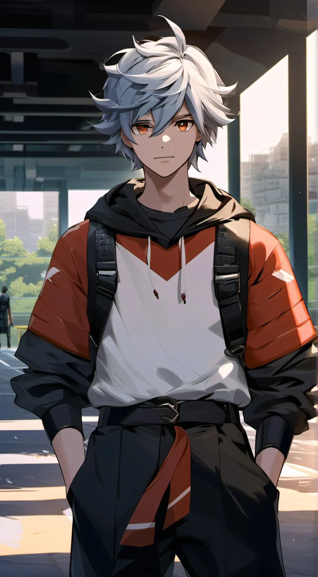 ai character: André  background