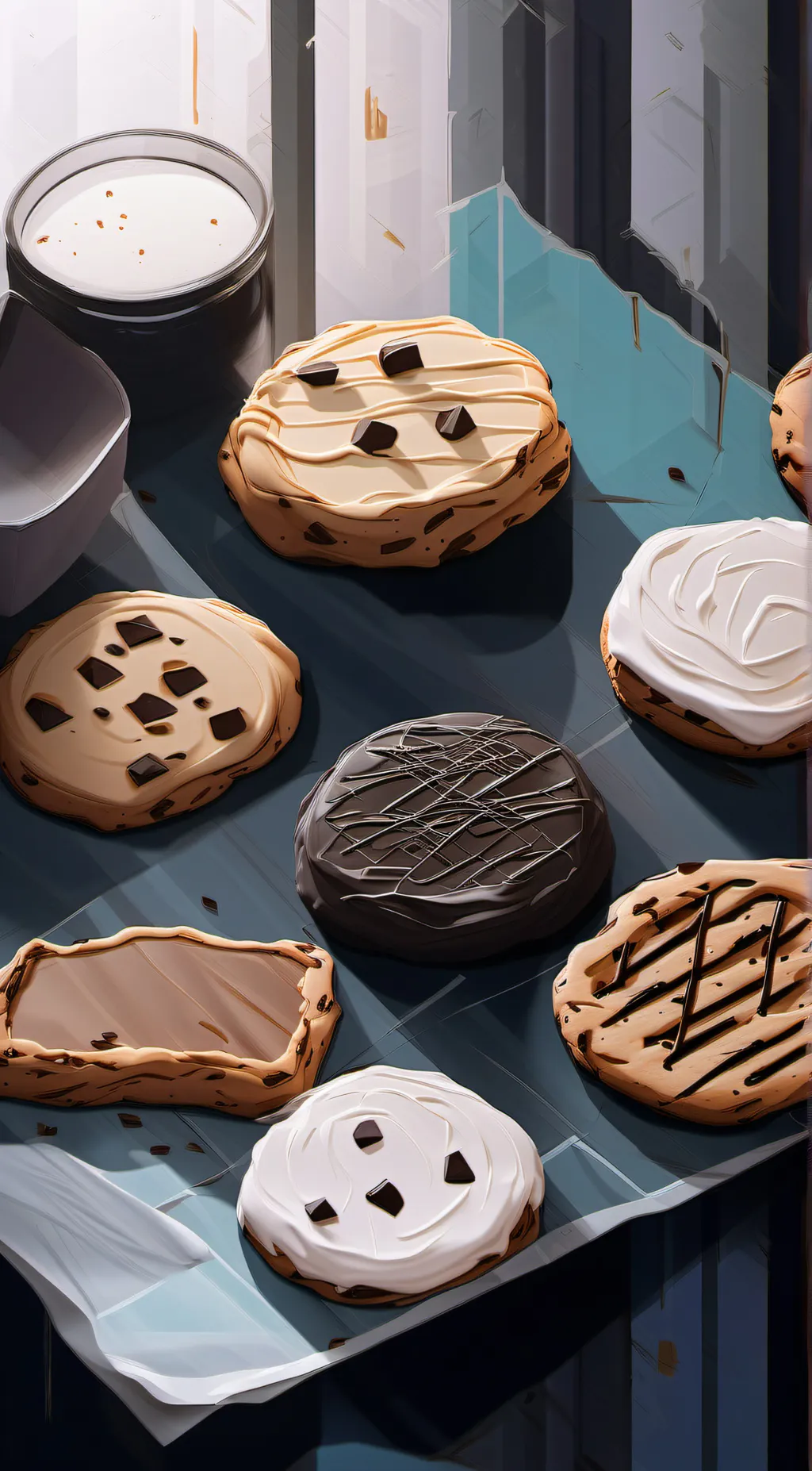 ai character: Cookie background