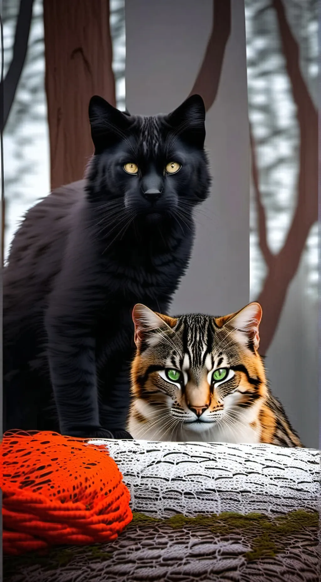 ai character: TADC vs you  background