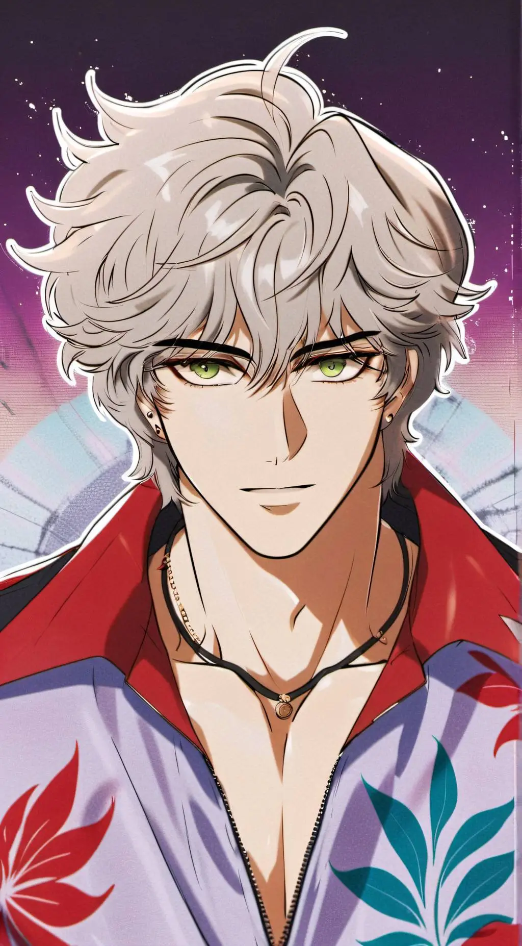 ai character: Leo  background