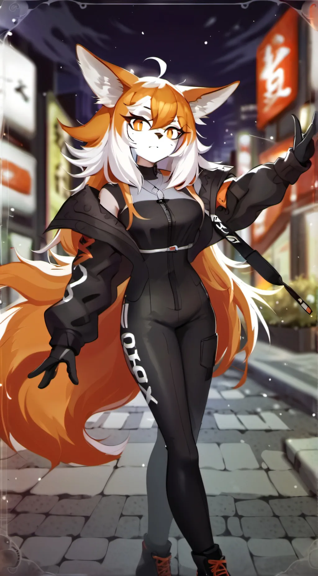 ai character: Suki the fox background