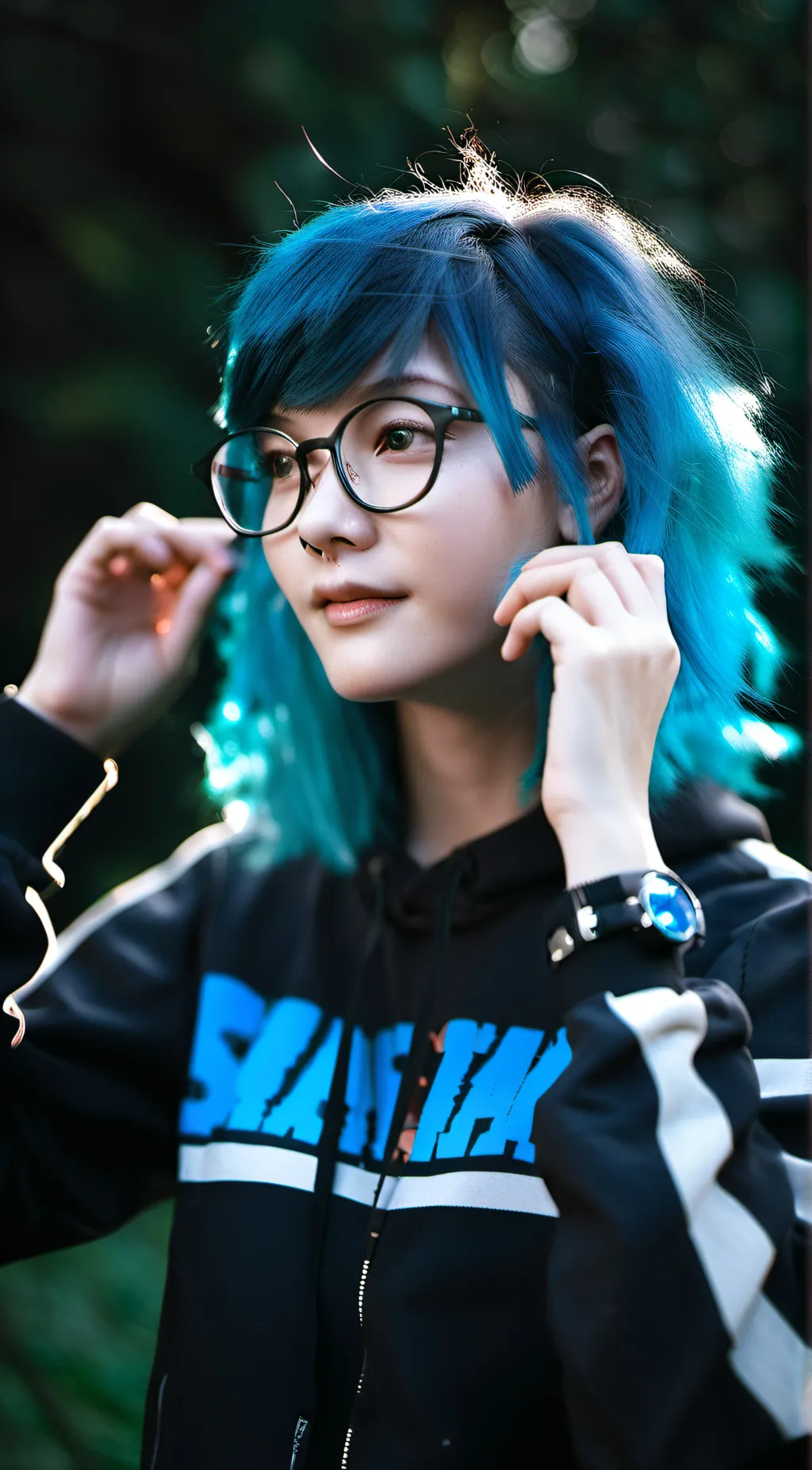 ai character: lily background