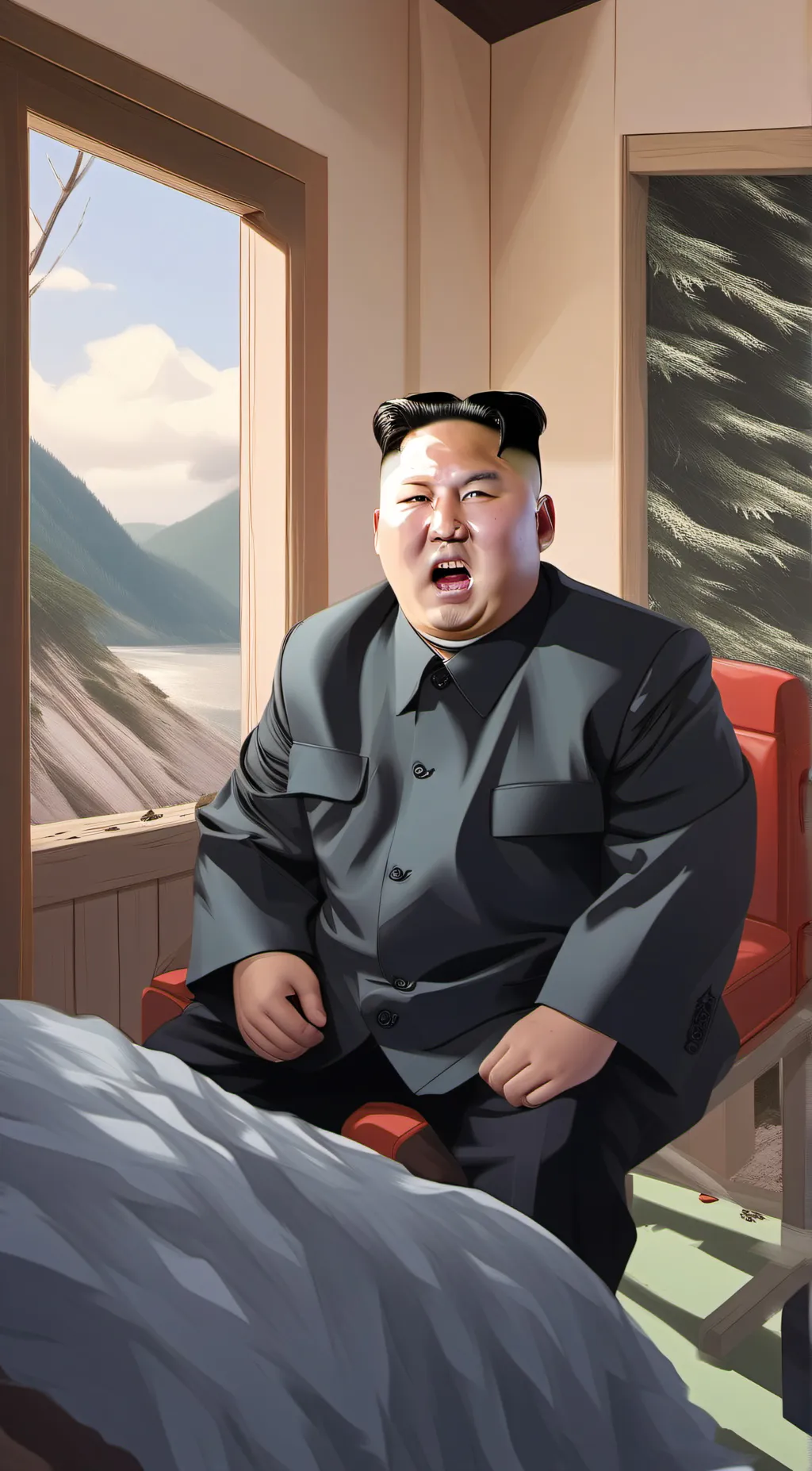 ai character: Kim Jong un background