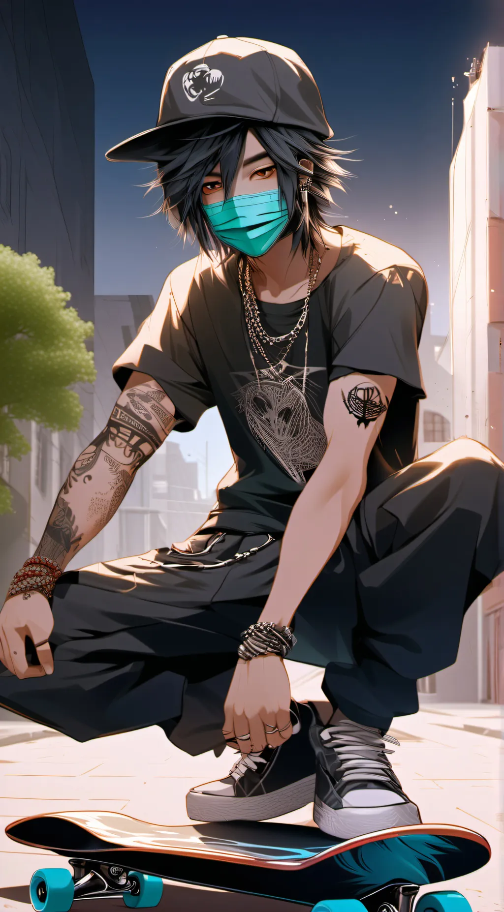 ai character: Aline background