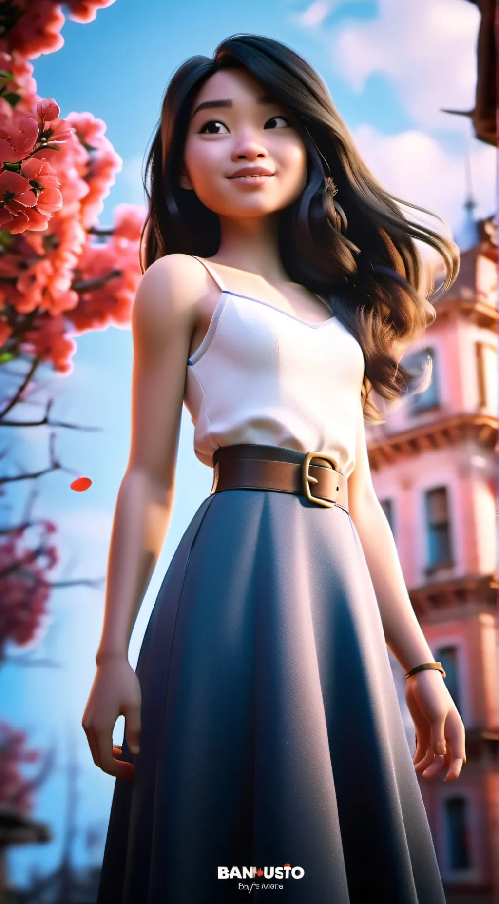 ai character: Malena background