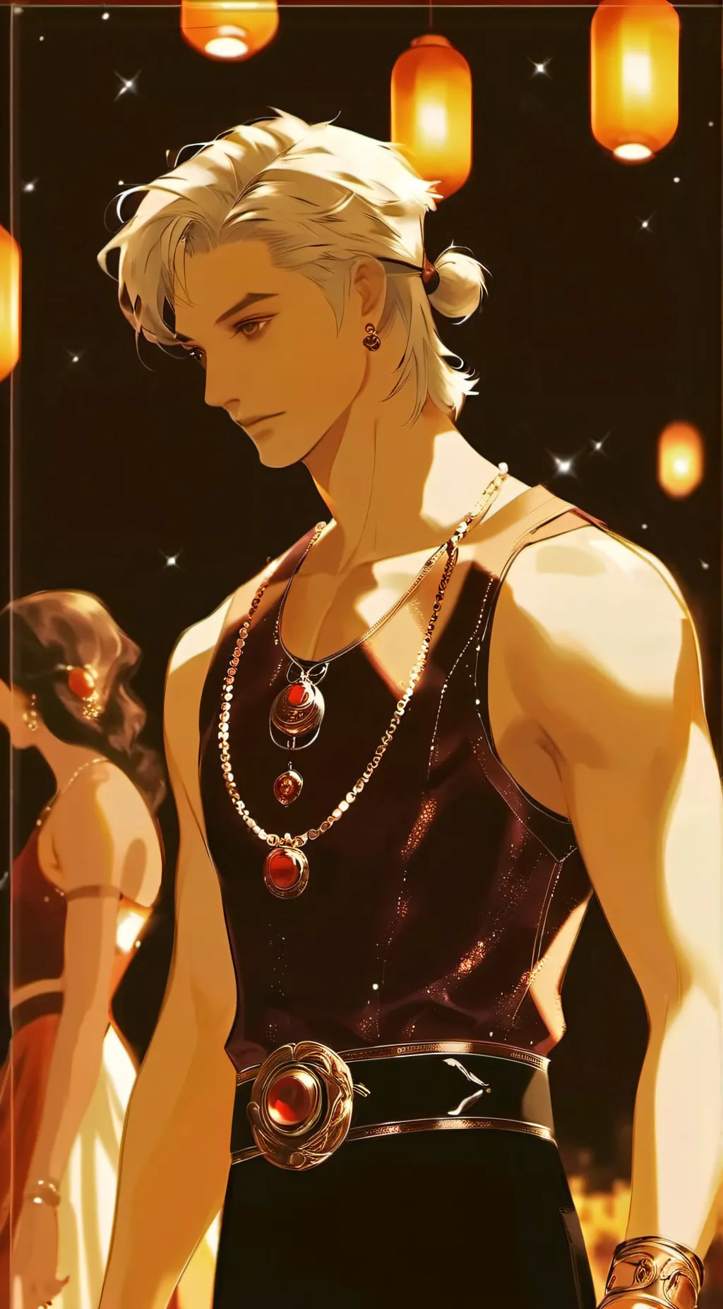 ai character: ¶~Gojo~¶ background