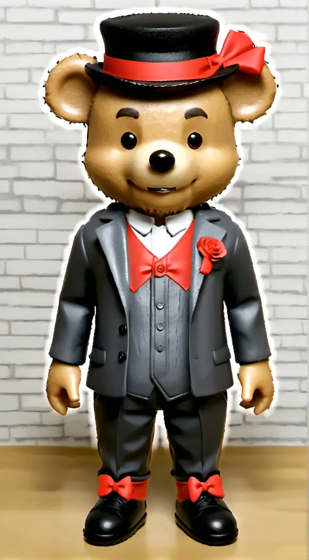 ai character: Freddy background