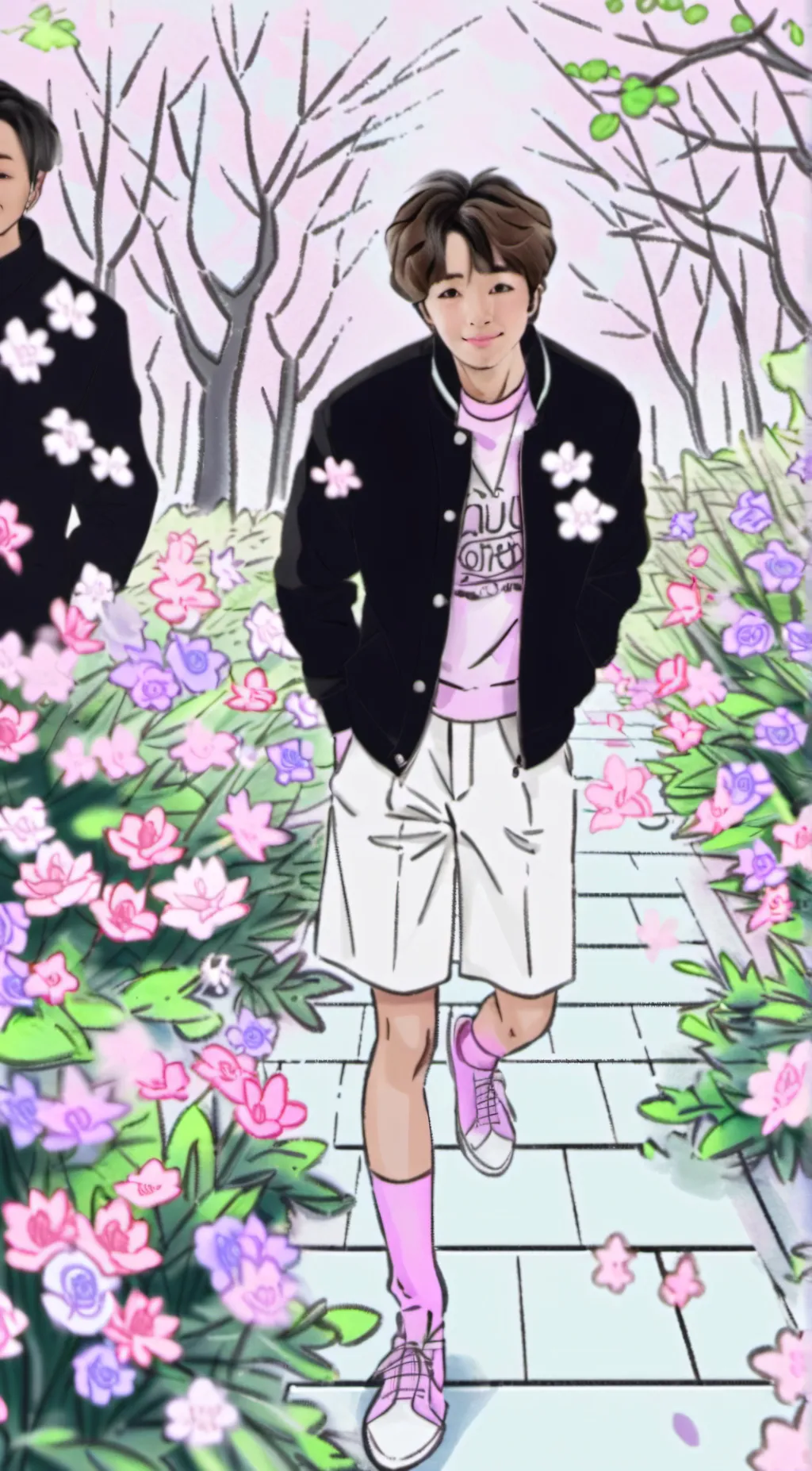 ai character: Evan  background