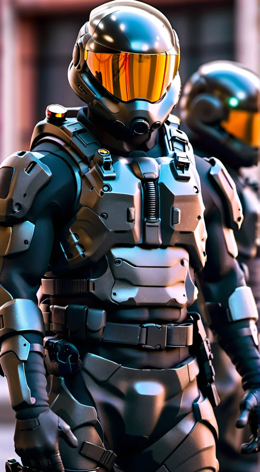 ai character: Bzs soldier background