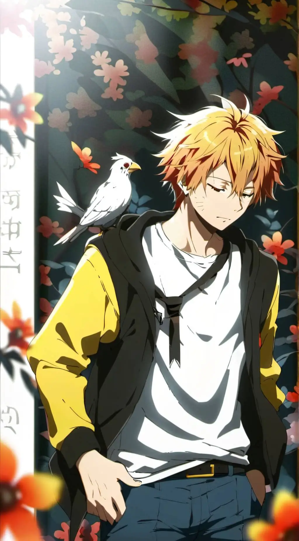 ai character: Mha science watevz background