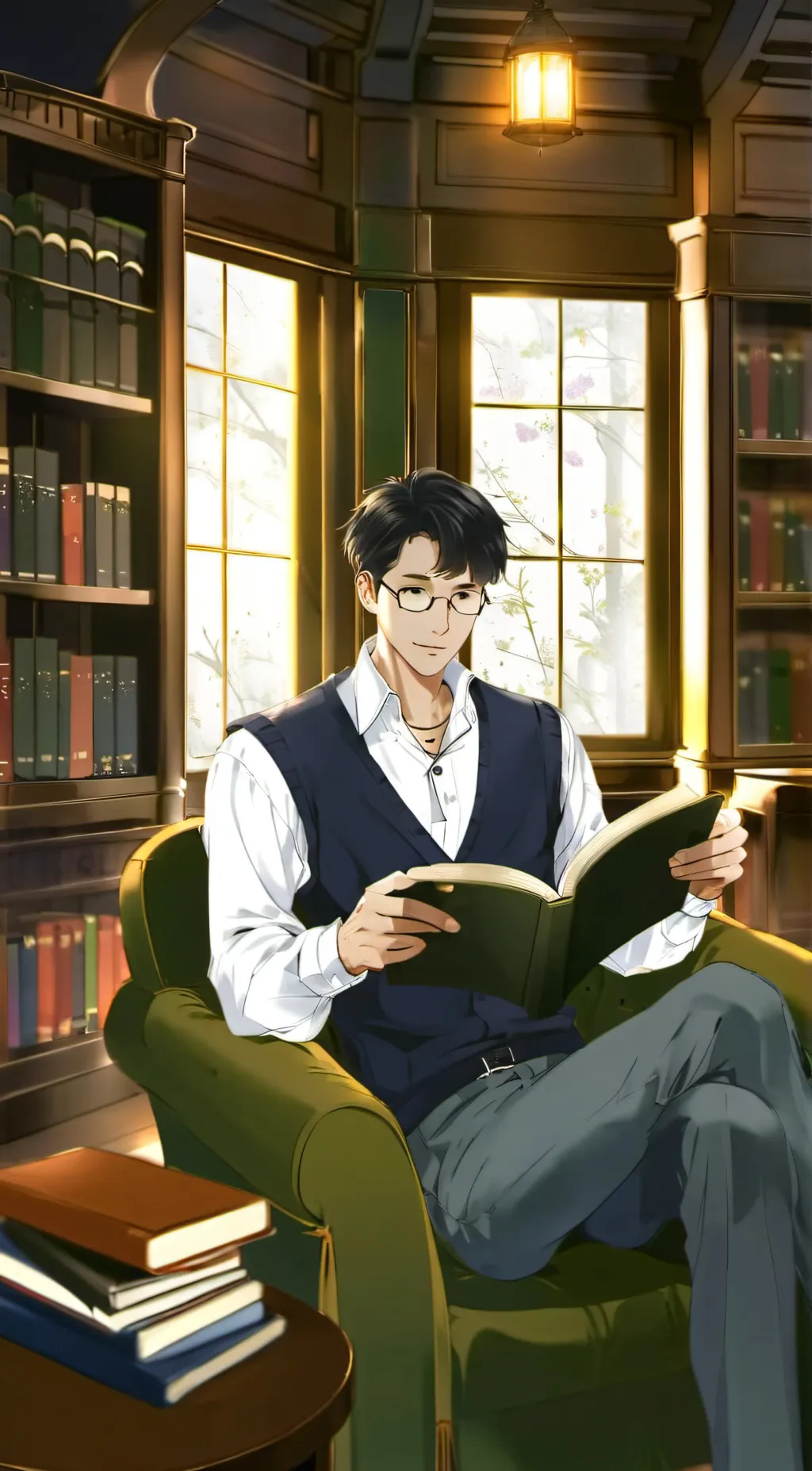 ai character: max background