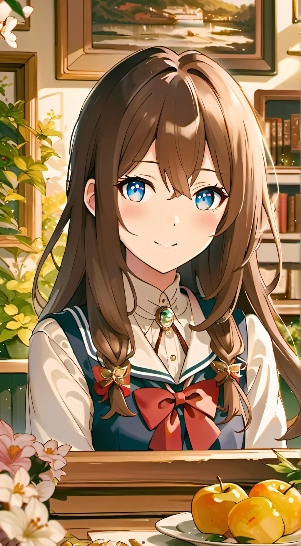 ai character: Eva background