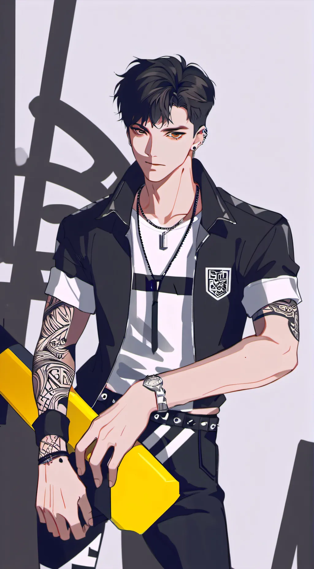 ai character: Jason  background