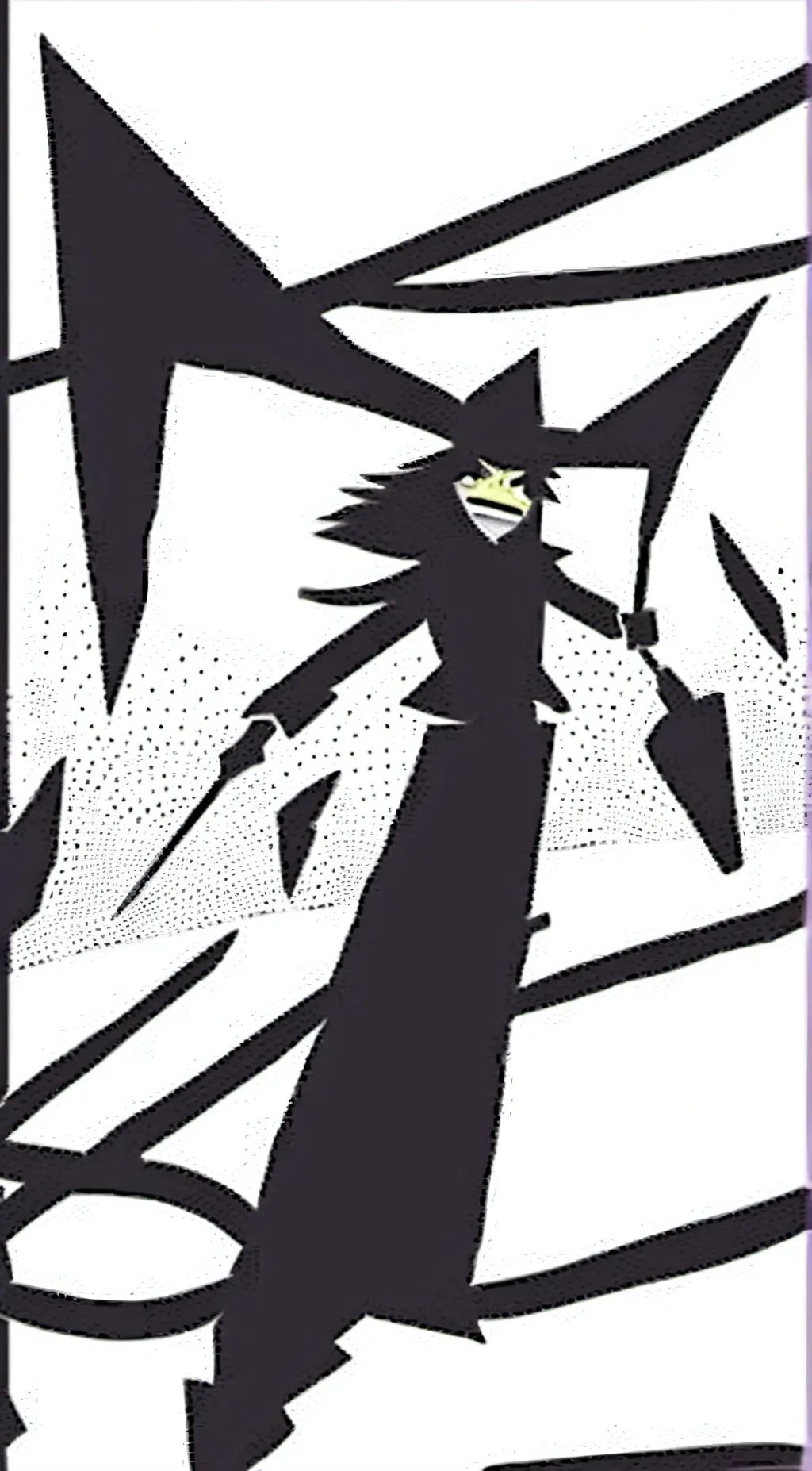 ai character: miss circle  background