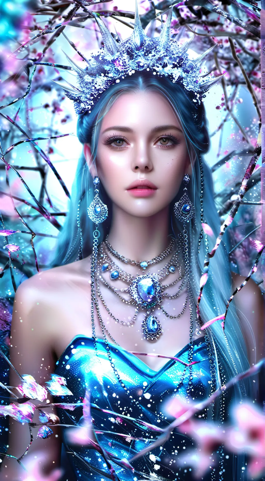 ai character: Vampire Ava  background