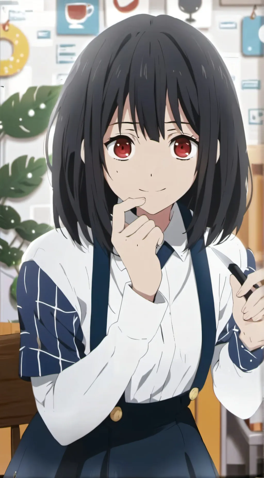 ai character: yayozuro background