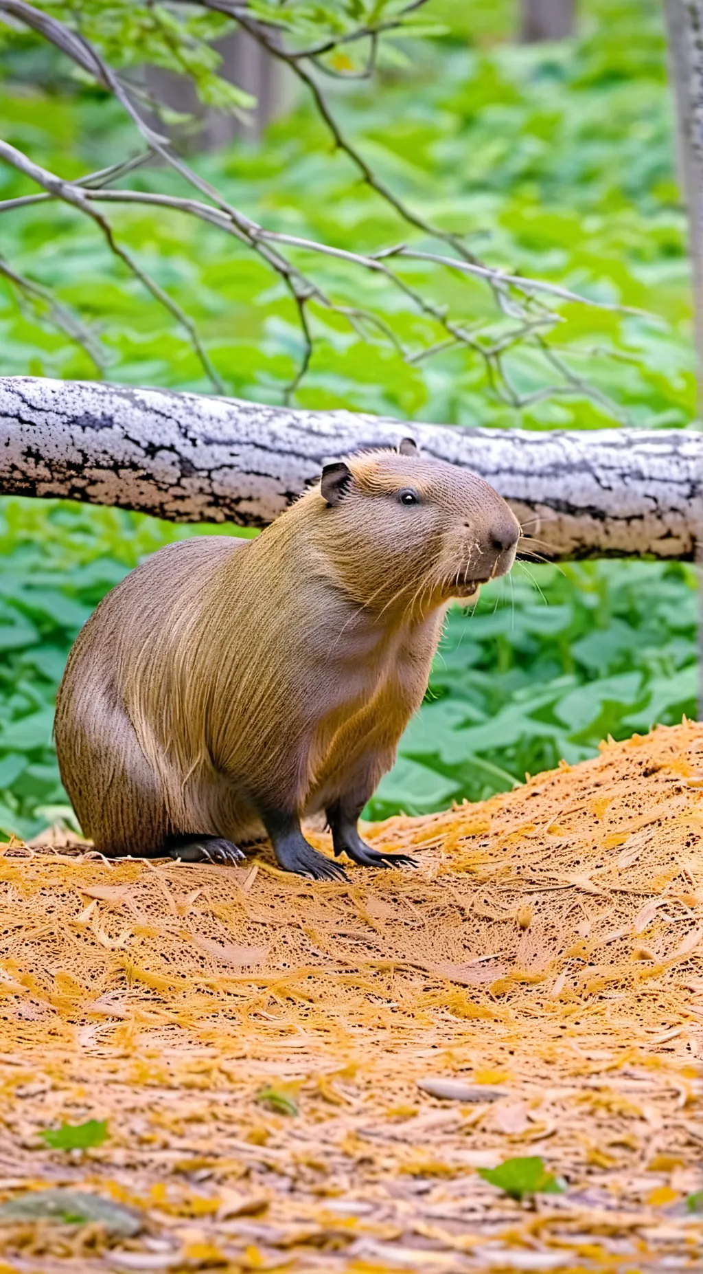 ai character: Capybara background